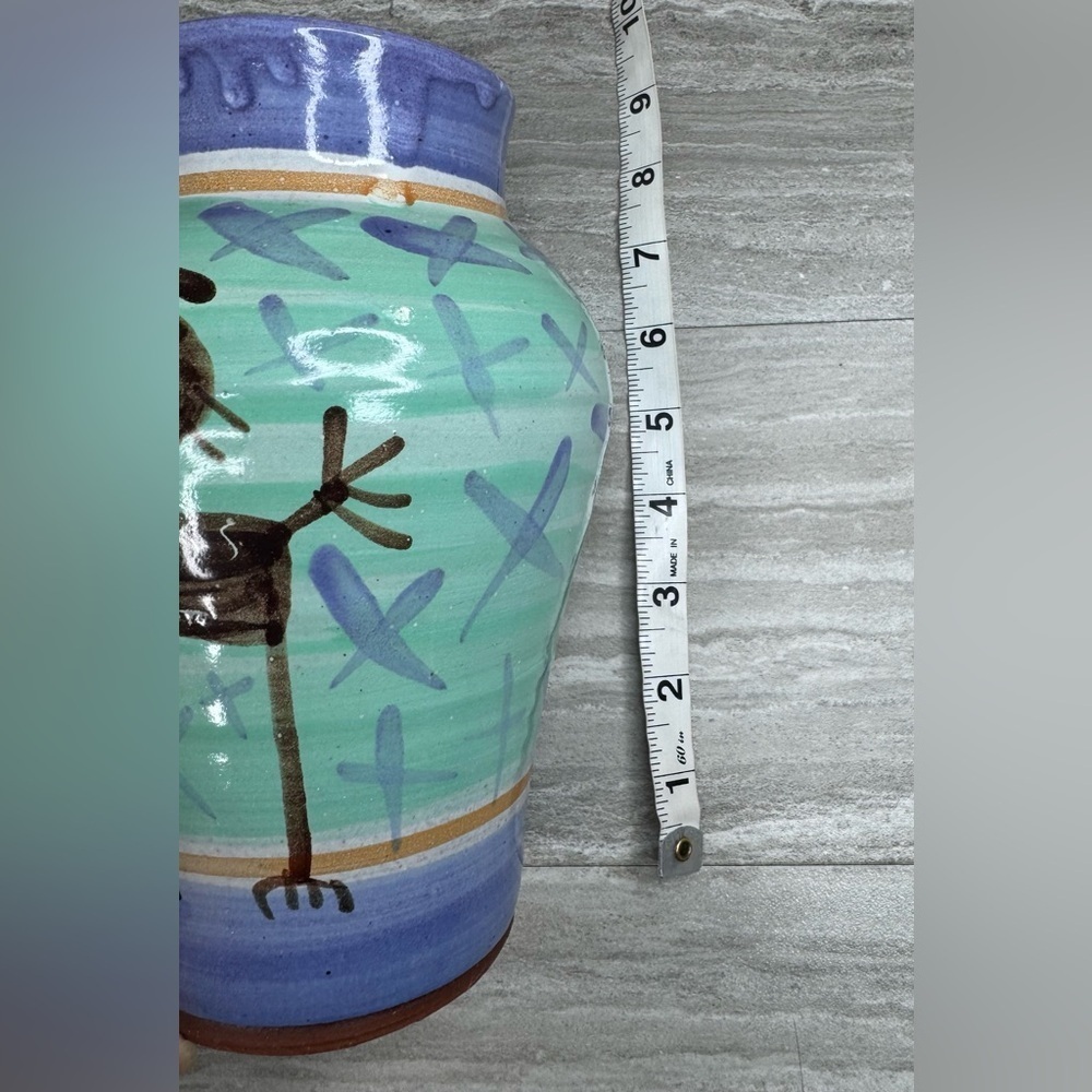 VTG The Potter’s Garden Vase by Georgia Starr Newman of Taos New Mexico - Picture 7 of 10